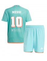 Inter Miami Lionel Messi #10 Alternativní dres pro děti 2024-25 Krátký Rukáv (+ trenýrky)